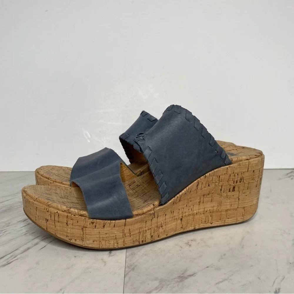 Korks Kendri Cork Wedge Sandal 8M